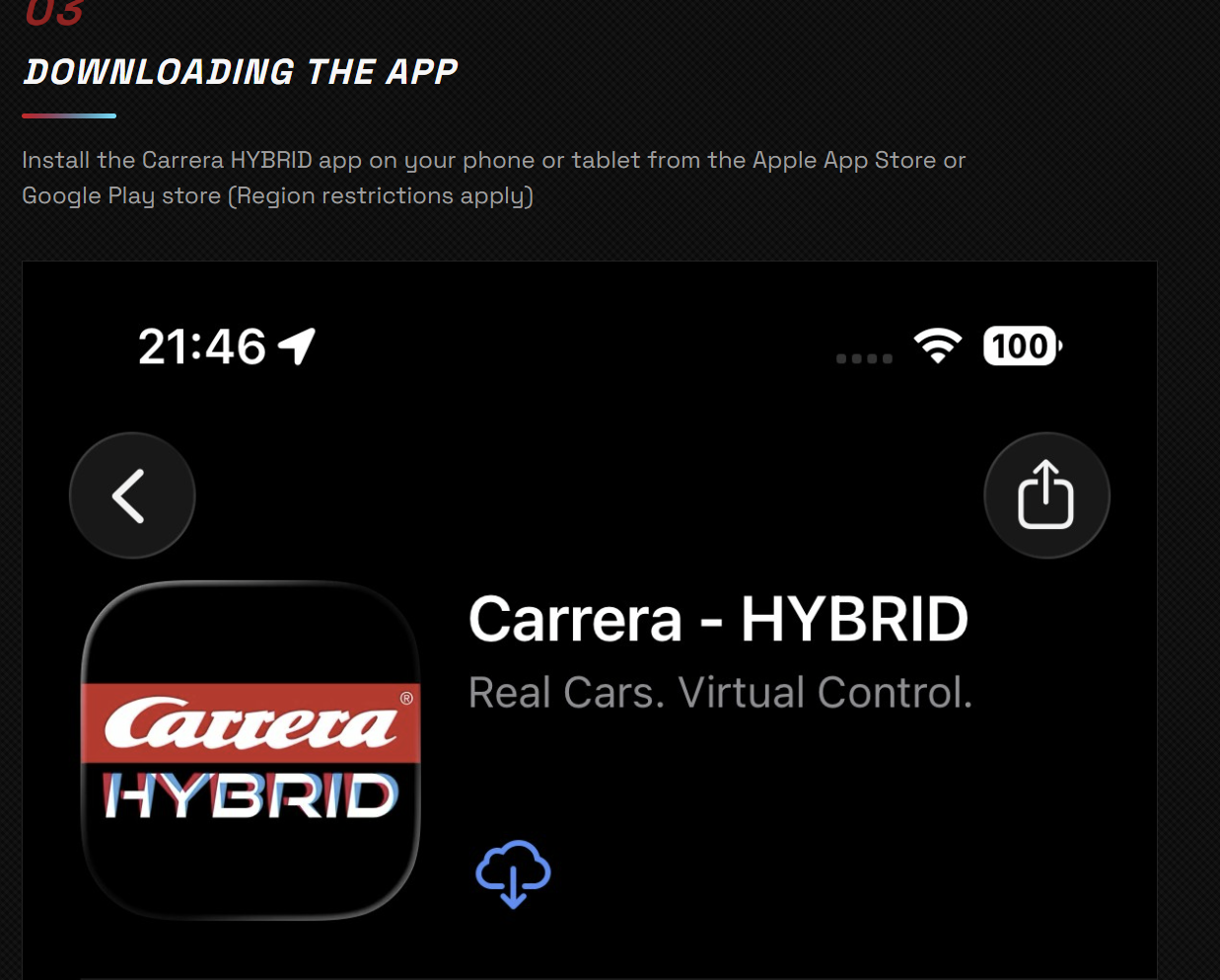 Downloading the app