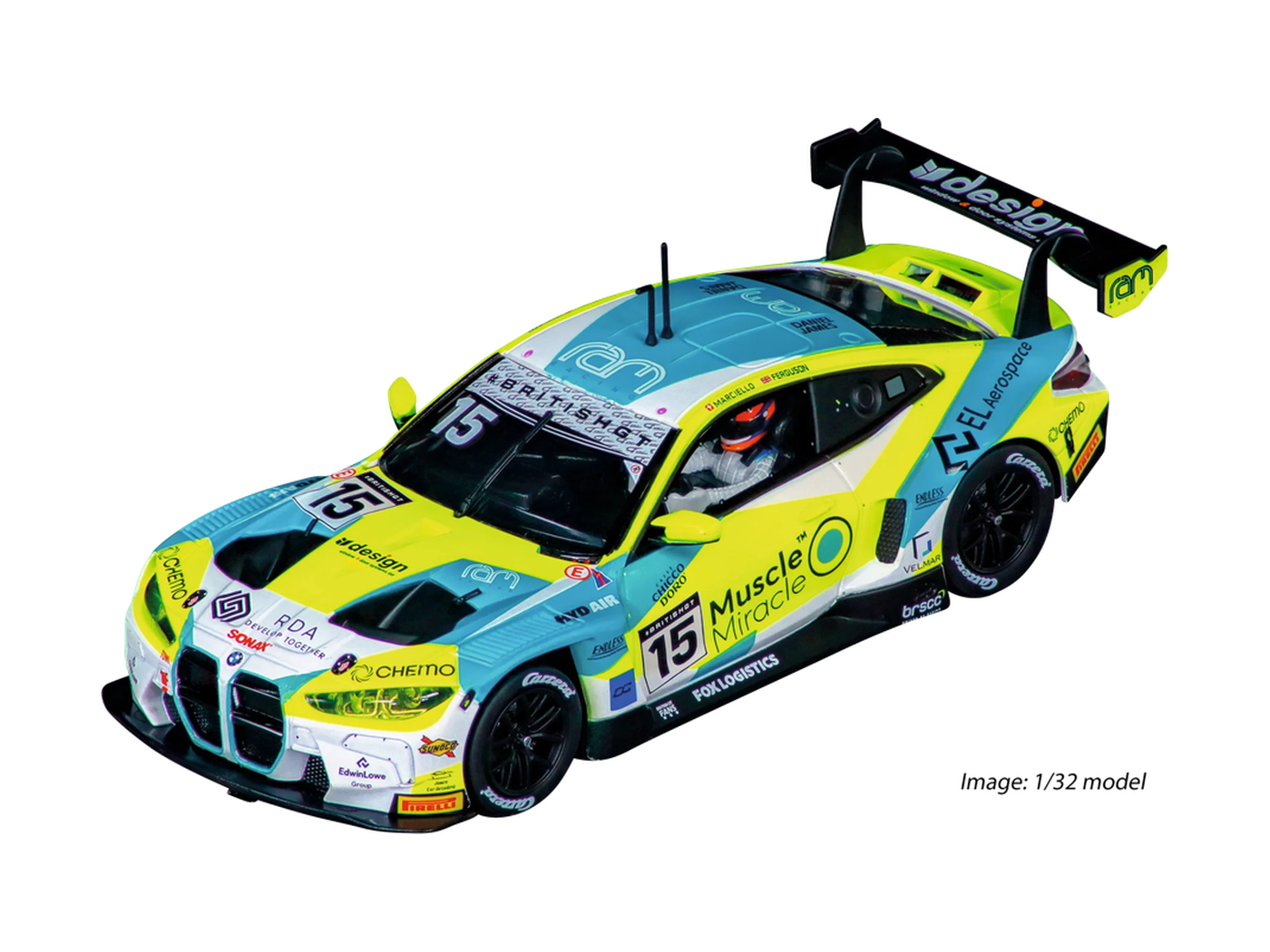 BMW M4 GT3 "RAM Racing, No. 15"